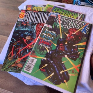 Lot of 4 Generation X comic books 