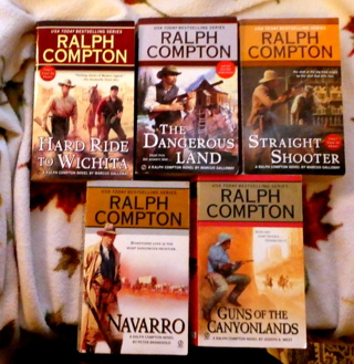  Set Of 5 Ralph Compton Paperbacks 