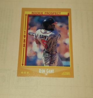 1988 Score Baseball Card #647