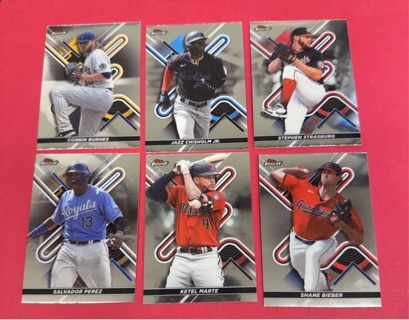 2022 Topps Finest baseball lot