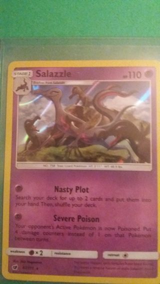 foil salazzle card free shipping