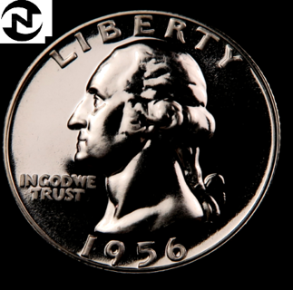 1956 Washington Quarter ~ Gem Proof ~ 90% Silver ~ 1 Coin