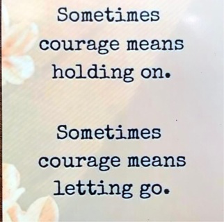 COURAGE - 3 x 3” MAGNET - GIN ONLY
