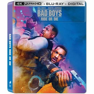 Bad Boys: Ride Or Die (4K Ultra HD) Steelbook ONLY - NEW!!!!