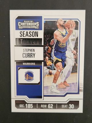 Two Golden State Warriors Curry & Marshall Basketball Cards