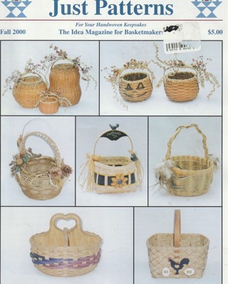 Craft Magazine/leaflet/booklet: Basket Weaving Fall 2000