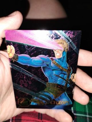 Holographic Marvel Card