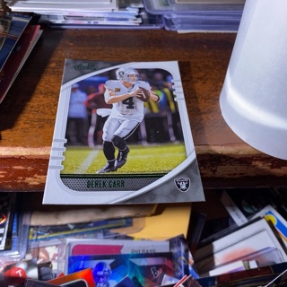 2020 panini absolute Derek Carr football card 