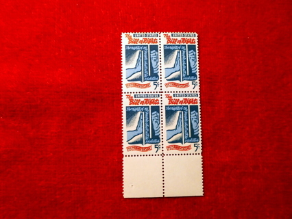  Scotts # 1312  1966 Block of 4  MNH OG U.S. Postage Stamp.