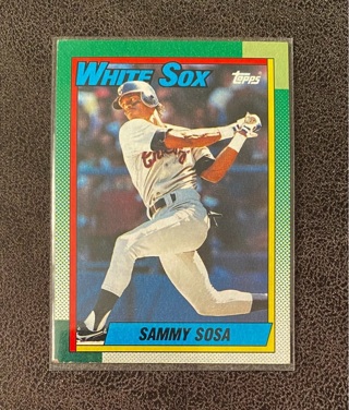 Sammy Sosa rookie card