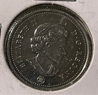 2022 Canada 25 cents Quarter Dollar Queen Elizabeth II BU