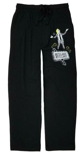 Beetlejuice Men's Pajama Lounge Sleep Pants NWT