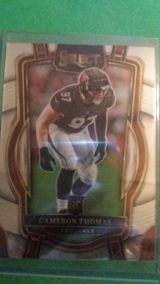 cameron thomas football card free shipping