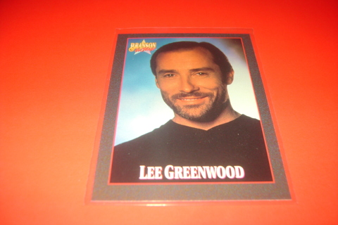 Lee Greenwood Trading card Country Music