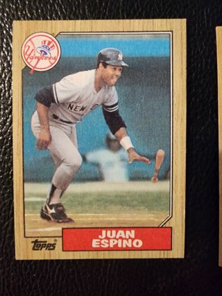 87 Topps Juan Espino #239