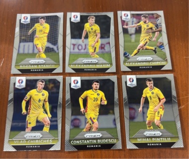 2016 Panini Prizm euro soccer lot