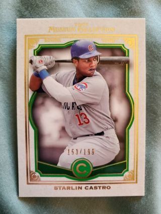 2013 Topps Museum Collection Green Starlin Castro