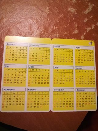 Wallet Calendar-2024