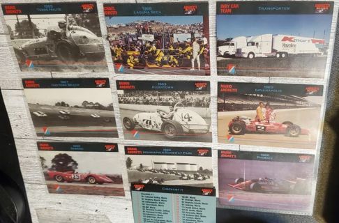 10 Mario Andretti Racing Cards