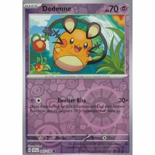  Tradingcard - Pokemon 2023 german Dedenne 095/198 REVERSE HOLO 