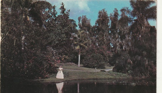 Vintage Used Postcard: A: 1960 Cypress Gardens, FL