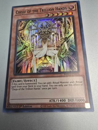 Yugioh Choju of the Trillion Hands holo PHHY-EN023