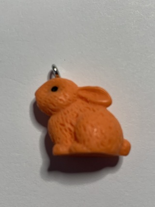 ☺MINI BUNNY CHARMS~#4~ORANGE~FREE SHIPPING☺