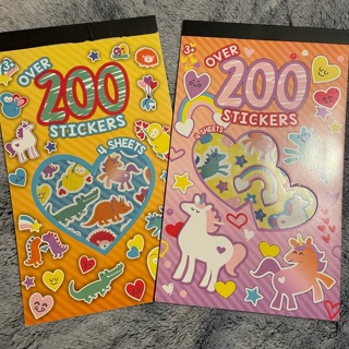 2 New Sticker Books