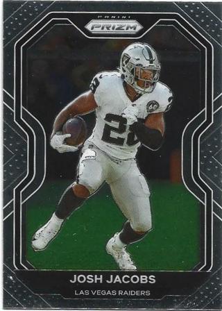 2020 PRIZM JOSH JACOBS CARD