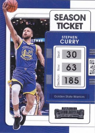 Stephen Curry 2021-22 Panini Contenders Golden State Warriors