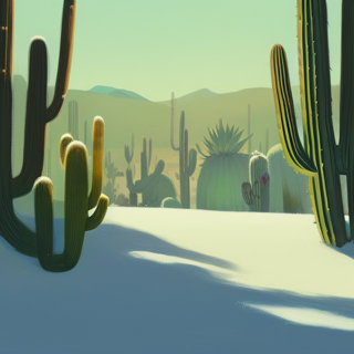 Listia Digital Collectible: Cactus Snow Love