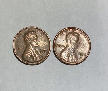 1971 & 1975 D LINCOLN MEMORIAL CENTS