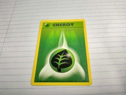 Pokemon Base Set Grass Energy 99/102 #13