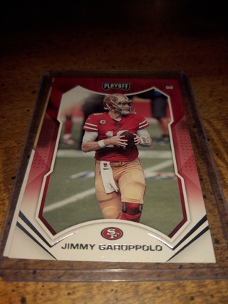 Two card lot football Jimmy garoppolo