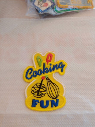 Cooking Fun Iron-on Patch