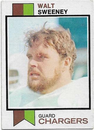 1973 TOPPS WALT SWEENEY CARD