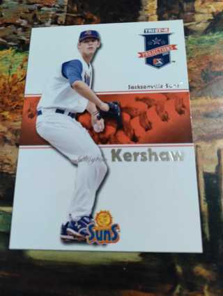  2008 TRISTAR PROJECTIONS Clayton Kershaw Rookie Card