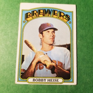 1972 - TOPPS BASEBALL CARD HI NO. 402 - BOBBY HEISE - BREWERS