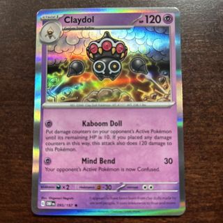 Claydol - Holo Rare - 095/197 Pokemon Obsidian Flames Mint