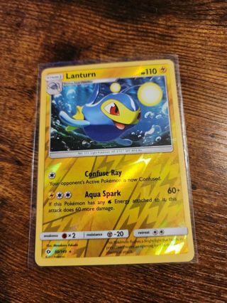 Pokemon Lanturn reverse holo 50/149