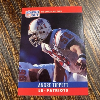 1990 Pro Set - [Base] #208 Andre Tippett