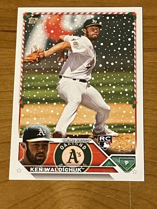 2023 Topps HOLIDAY - Rookie Card - KEN WALDICHUK #H31