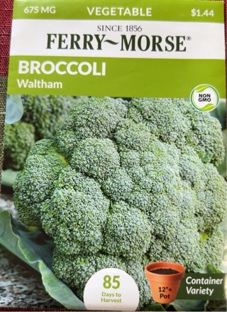 Ferry Morse Broccoli Seeds