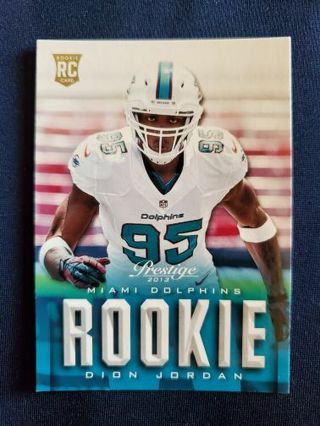 2013 Panini Prestige Rookie Dion Jordan