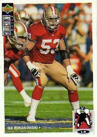 Tradingcard - NFL - 1994 Collector's Choice #84 - Bill Romanowski - San Francisco 49ers