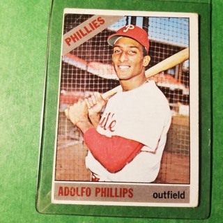 1966 - TOPPS BASEBALL CARD NO. 32 - ADOLFO PHILLIPS - PHILLIES