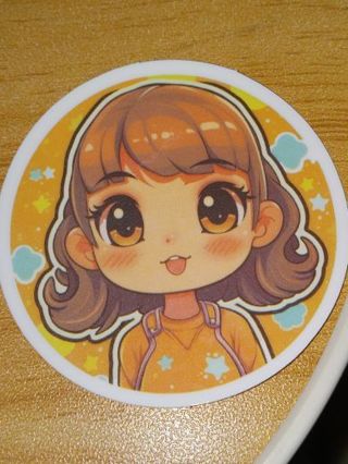 Cute one new nice vinyl lab top sticker no refunds regular mail high quality!