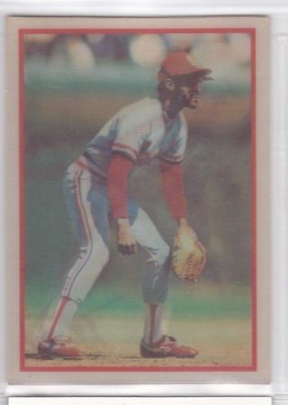 Ozzie Smith / Hubie Brooks / Shawon Dunston 1987 Sportflics Tri-Stars