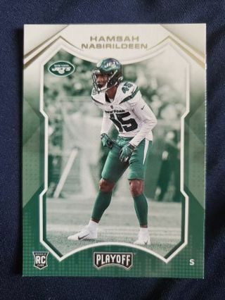 2021 Panini Playoff Rookie Hamsah Nasirildeen