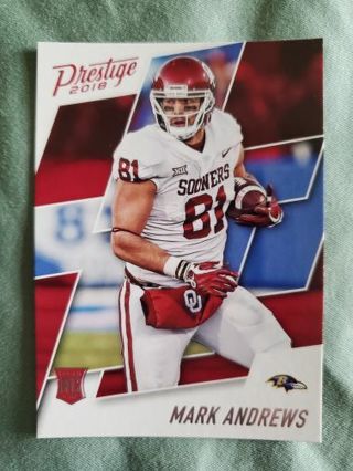 2018 Panini Prestige Rookie Mark Andrews